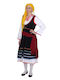 Traditional Costume Aegean Islands with 1 Row Necklace