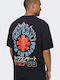 Only & Sons T-shirt Marineblau Kalifornication-Einstellung