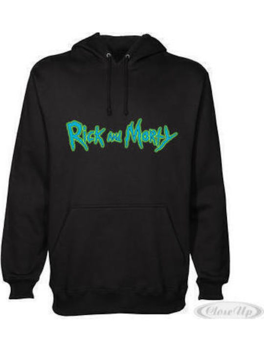 Pegasus Pegasus Printed Blouse Rick And Morty Hoodie Black