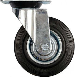 Volan negru din cauciuc 200mm 87317