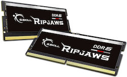 G.Skill Ripjaws 96GB DDR5 RAM με 2 Modules (2x48GB) και Ταχύτητα 5600 για Desktop