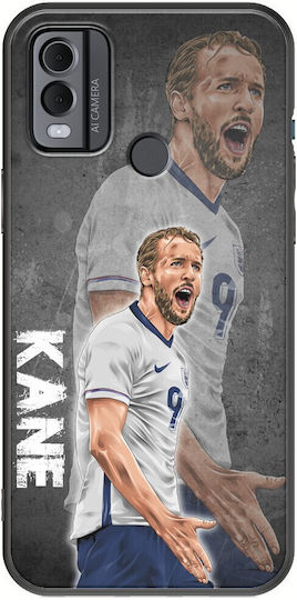 Euro 2024 Harry Kane Nokia C22 Schwarz Tpu Schwarzes Silikon