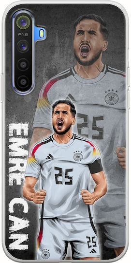 Euro 2024 Emre Can Realme 6 Flexibles TPU Transparentes Silikon