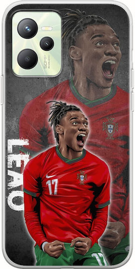 Euro 2024 Rafael Leao Realme Narzo 50a Prime Flexibles TPU Transparentes Silikon