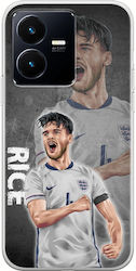 Euro 2024 Declan Rice Vivo Y22s Flexible Tpu Transparent Silicone Euro 2024 Declan Rice Vivo Y22s Flexible Tpu Transparent Silicone