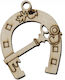 Horseshoe Jewelry Material in Shape Key 8x6.4cm. Set 4pcs