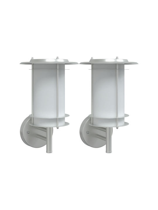 vidaXL Wall-Mounted Outdoor Light GU10 IP44 19x...