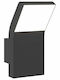 vidaXL Wall-Mounted Outdoor Light LED IP54 9W with Warm White Light 10x15x22εκ.