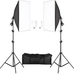 Photography Lighting Kits Softbox Lighting Professional Light System 20w Led Bulbs