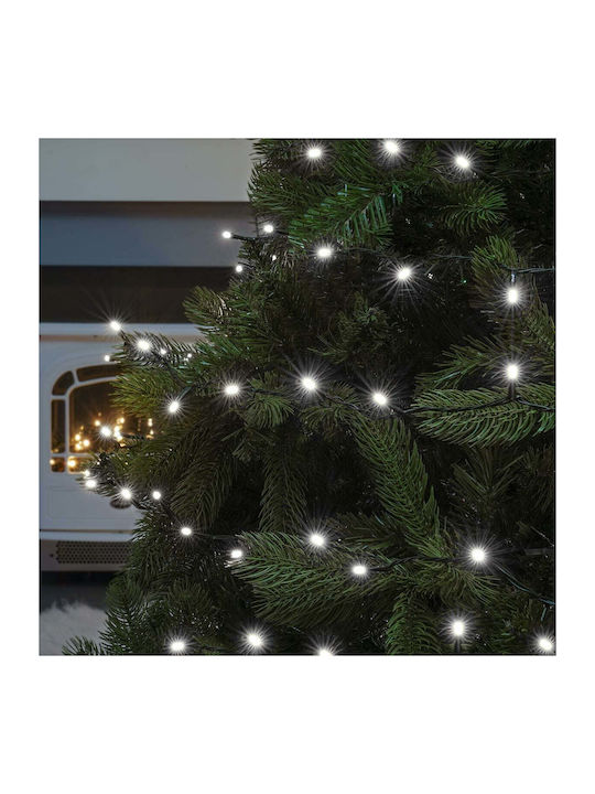 200 Λαμπάκια LED Λευκά σε Σειρά