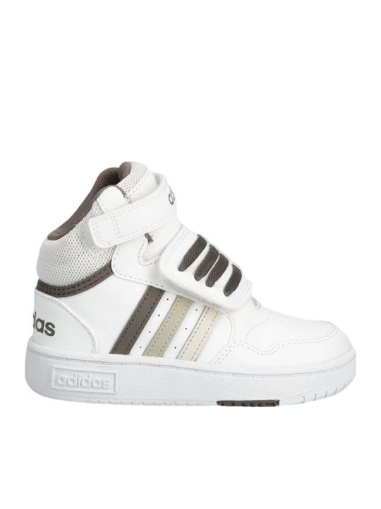 adidas Hoops Mid Αθλητικά Παιδικά Παπούτσια Running με Σκρατς