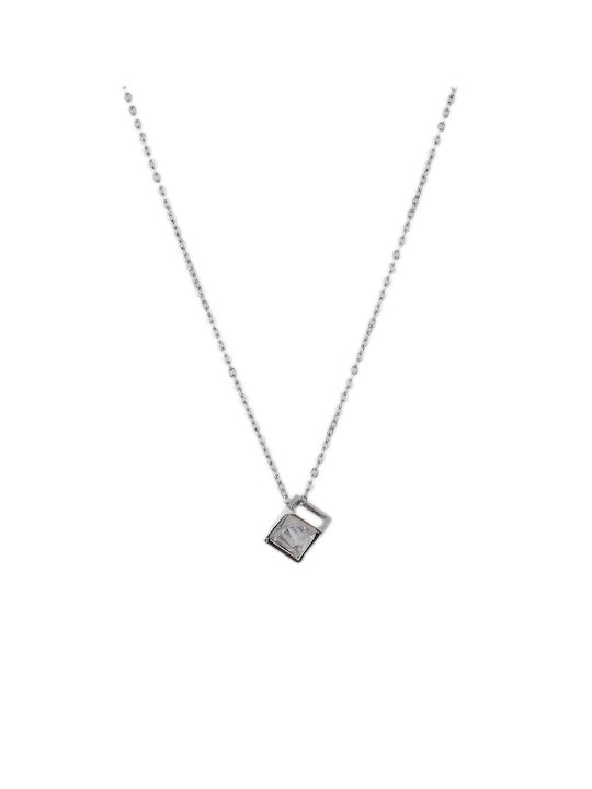 Necklace Chain Dj-049 Silver