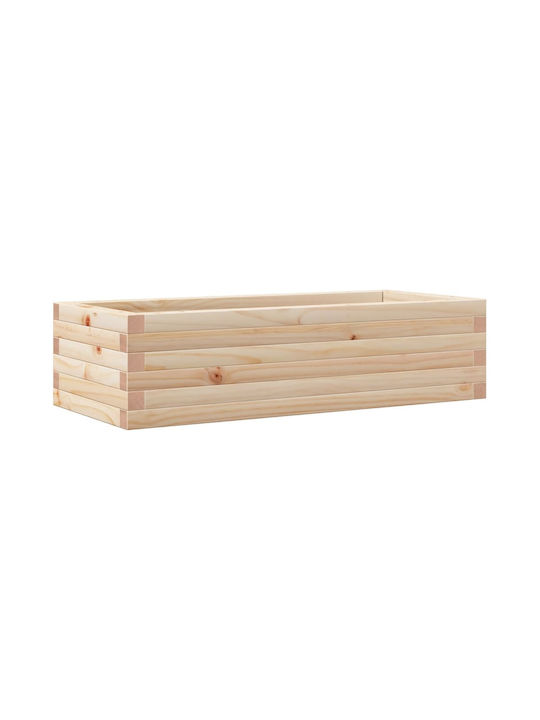 vidaXL Κήπου Planter Box 90x23cm Coffee 847223