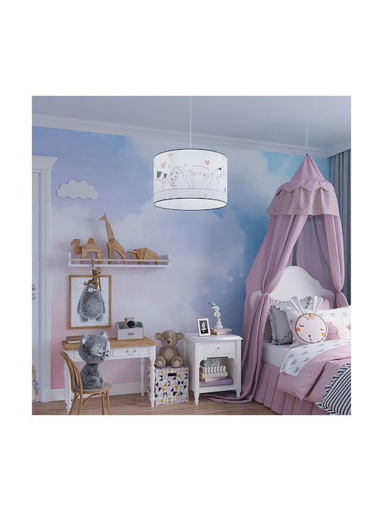 Sollux Hängelampe Mehrfarbig mit Fassung E27 30cm.