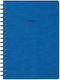 Next Diary 2025 Prespan Daily Spiral Blue 17x25cm