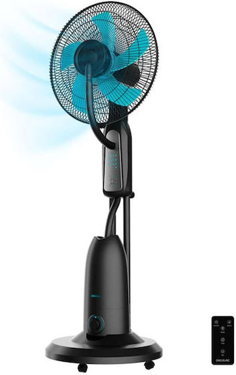 Cecotec EnergySilence 490 FreshEssence Misting Fan 90W 40cm Diameter With Remote Control Black