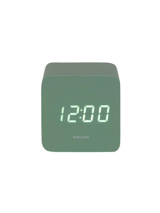 Karlsson Επιτραπέζιο Ψηφιακό Ρολόι με Ξυπνητήρι Τιρκουάζ KA5982GR