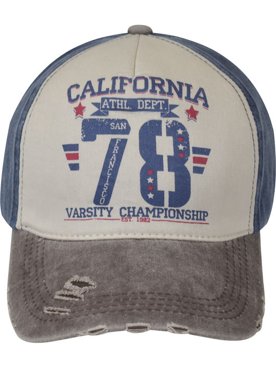 Stamion Kids' Hat Jockey Fabric Blue