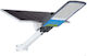 Street Solar Light 400W 3200lm Cold White 6500K with Motion Sensor and Remote Control IP66 49cmx21cmx5.5cmcm