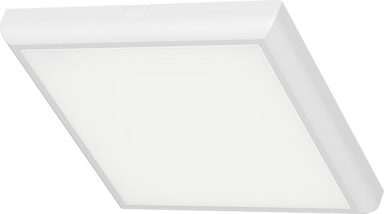Braytron Τετράγωνο LED Panel 20W με Ρυθμιζόμενο Λευκό Φως