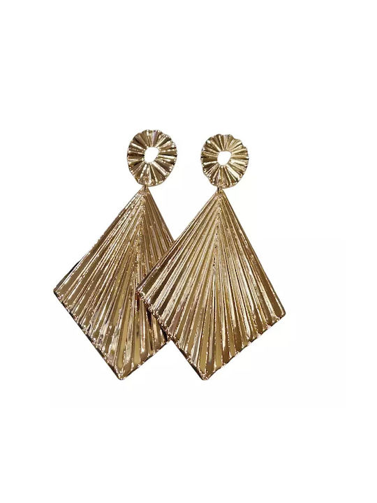 Hanging Earrings Golden Shade