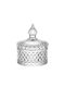 Palma Emporio Glass Sweet Jar with Lid Transparent 8.5x10.8cm