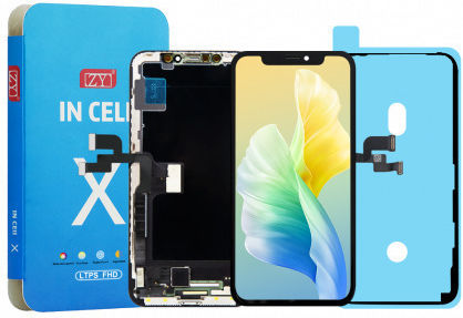 Οθόνη ΖΥ In Cell με Μηχανισμό Αφής για iPhone X (Μαύρο)