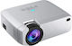 Andowl B Mini Projector με Wi-Fi και Ενσωματωμένα Ηχεία Λευκός