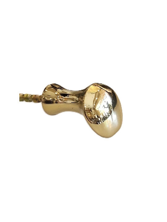 Viometale Buton Mobilier din Metal Aur Φ20mm 177 1buc