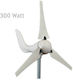 300FS Wind Turbine with 300W Rated Power 24V with Charge Regulator
