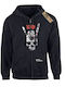 Adult Hooded Sweatshirt Takeposition Z-cool Acdc Highway To Hell Black 908-7516b-02