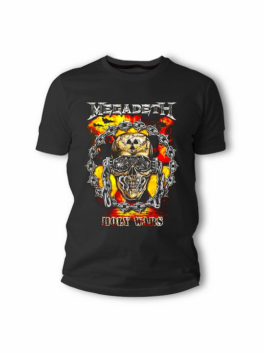 Megadeth Μπλουζάκι T-shirt Μαύρο Ts70095