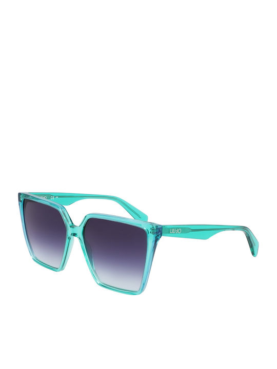 Liu Jo Women's Sunglasses with Green Plastic Fr...