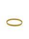 Steel Bracelet with Rhinestones Gold 6mm 1 piece