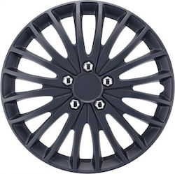 Carman Capace De Roți 15" 4 Bucăți Negre JH-147-15MB