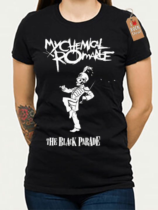 Rock Deal My Chemical Romance Black Parade Printed Blouse Black Cotton