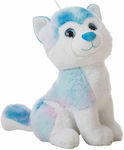 BigBuy Plush Blue Husky 60 cm