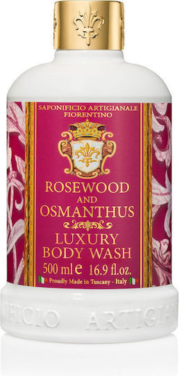Saponificio Arigianale Fiorentino Luxury Bubble Bath Rosewood & Osmanthus 500 Ml