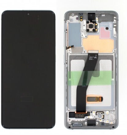 Screen with Touch Mechanism for Samsung Galaxy S20 (White)