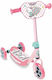 D'Arpeje Kinderroller Hello Kitty 3-Rad für 2+ Jahre alt Jahre Rosa