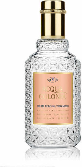 4711 Acqua Colonia White Peach & Coriander Eau De Cologne Spray 100ml