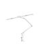 Activeshop Χρώματος LED Φωτιστικό Γραφείου σε Λευκό Χρώμα