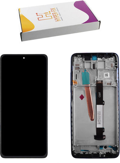 Hyper Fix Οθόνη με Μηχανισμό Αφής και Πλαίσιο για POCO X3 PRO, POCO X3, POCO X3 NFC (Μπλε)