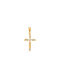 Senza Cross from Gold Plated Silver