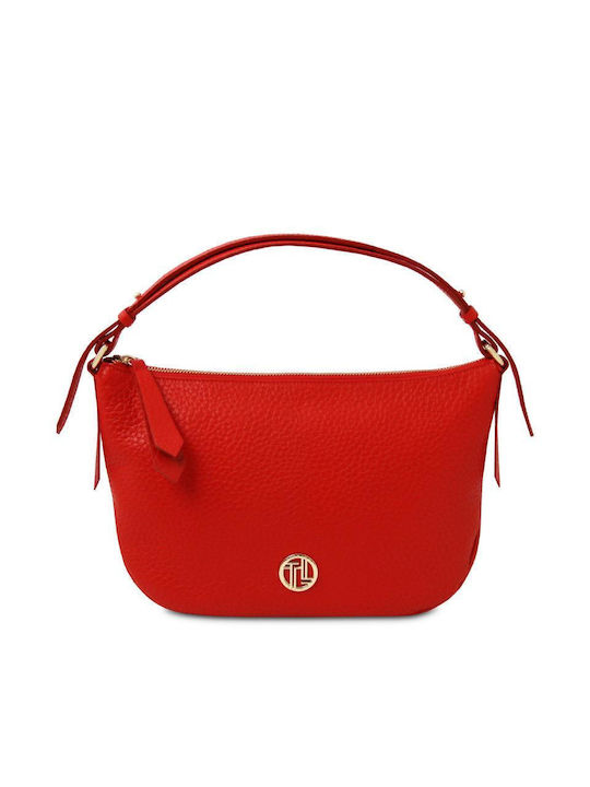Tuscany Leather Leather Women's Bag Shoulder Red