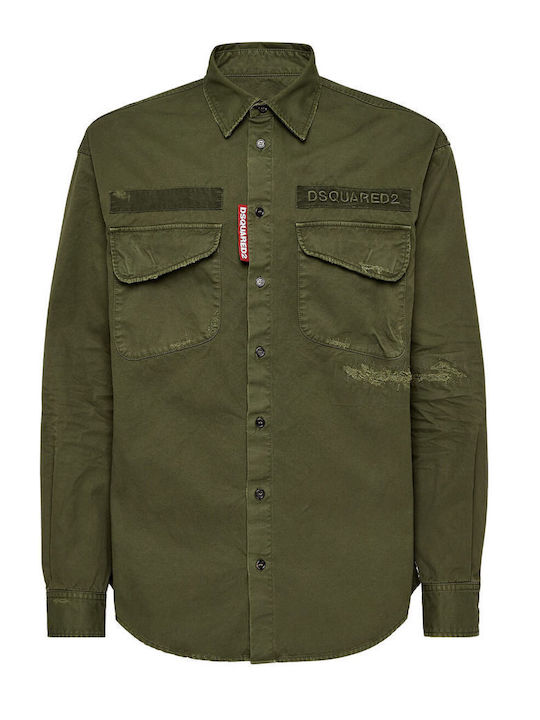 Dsquared2 Hemd Khaki