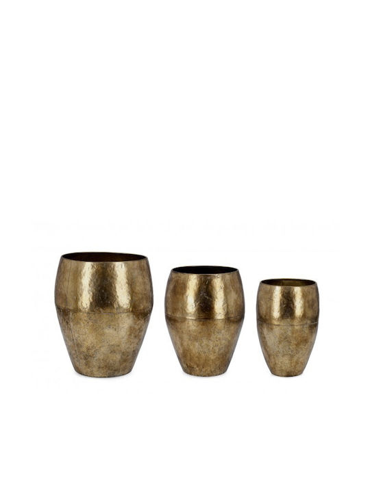 Bizzotto Pot Bronze Set 3pcs