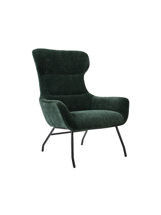 Josephine Armchair with Footstool Cypress Green...