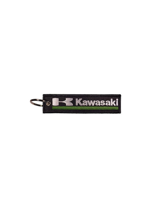 Υφασμάτινο Μπρελόκ Κεντητό Λογότυπο Kawasaki