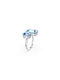 Swarovski Damen Ring mit Steinen